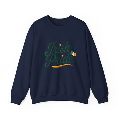 Gildan 18000 Unisex Heavy Blend™ Crewneck Sweatshirt - Irish Pride St. Patrick’s Day Design