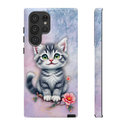 Tough Phone Case for iPhone, Samsung and Google Pixel - Dem Putty Tat Series (v1)