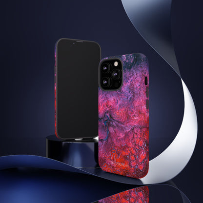 Tough Phone Cases for iPhone, Samsung and Google Pixel - DABPdesigns Acrylic Abstract Design (v1)