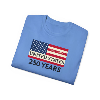 United States 250 Years Commemorative T-Shirt (1776–2026)