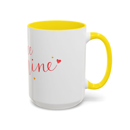 Bee Mine - Floral Accent Ceramic Mug (11oz, 15oz)