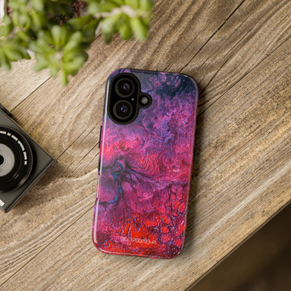 Tough Phone Cases for iPhone, Samsung and Google Pixel - DABPdesigns Acrylic Abstract Design (v1)