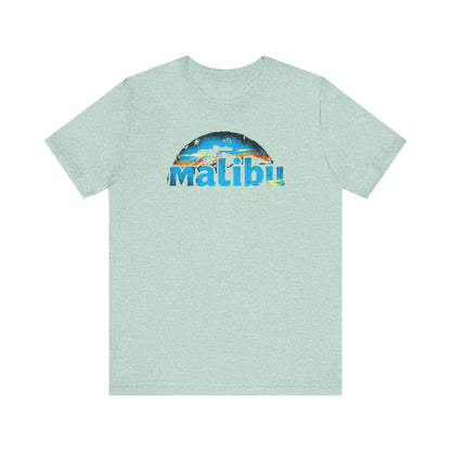 Bella+Canvas · 3001 Unisex Jersey Short Sleeve Tee - Malibu Coastal Vibes (v3)