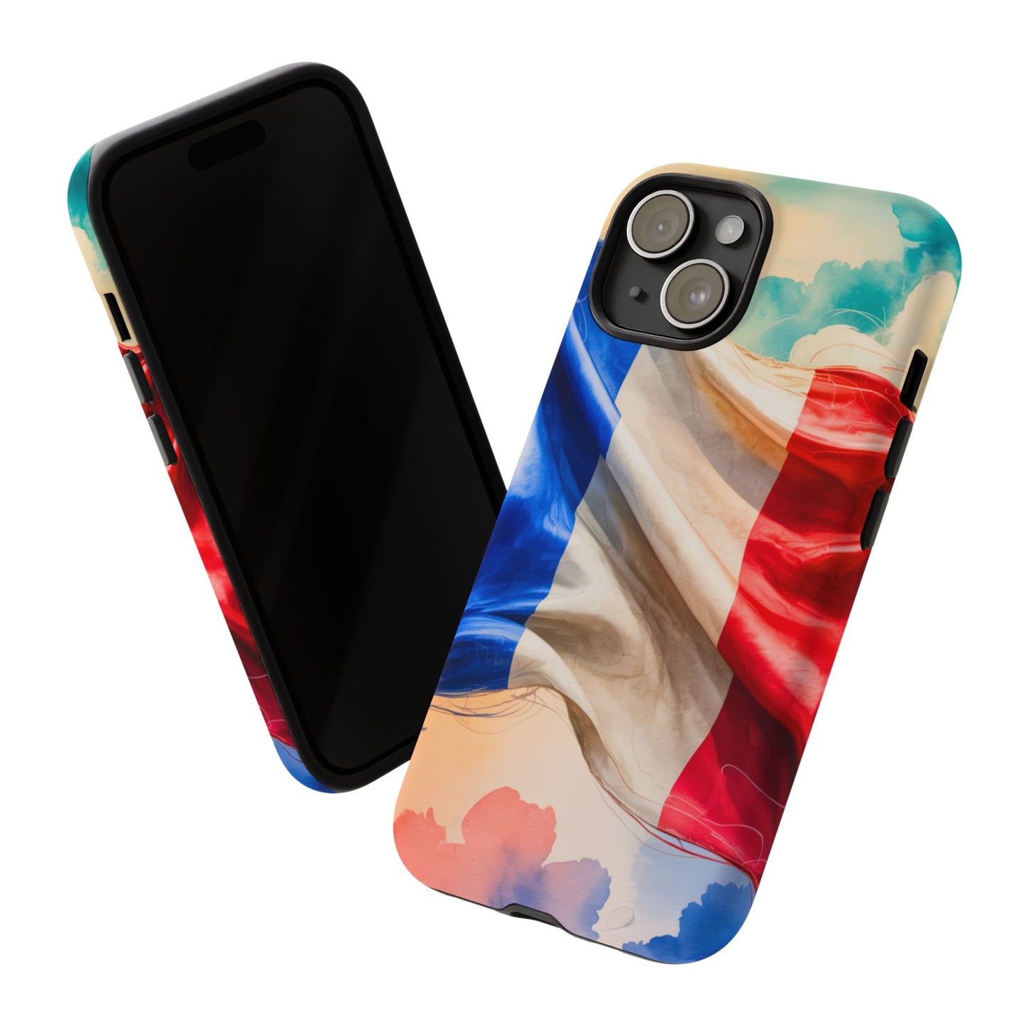 French Mirage Tough Phone Case (For iPhone Models Only)