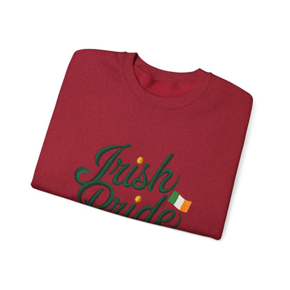 Gildan 18000 Unisex Heavy Blend™ Crewneck Sweatshirt - Irish Pride St. Patrick’s Day Design
