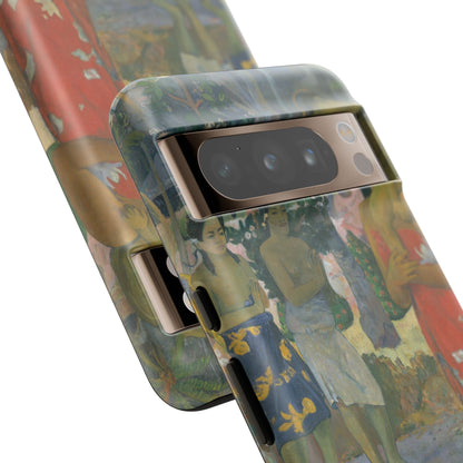 Tough Phone Case for iPhone, Samsung and Google Pixel - Gauguin, Ia Orana Maria (Hail Mary) (1891)