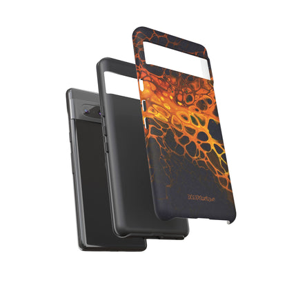 Tough Phone Case for iPhone, Samsung and Google Pixel - DABPdesigns Acrylic Abstract Design (v2)