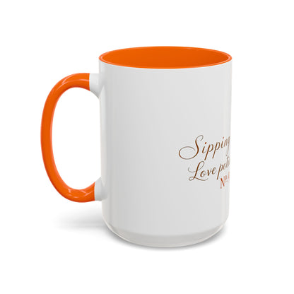 Sipping Love Potion No. 9 - Elegant Valentine Mug (11oz, 15oz)