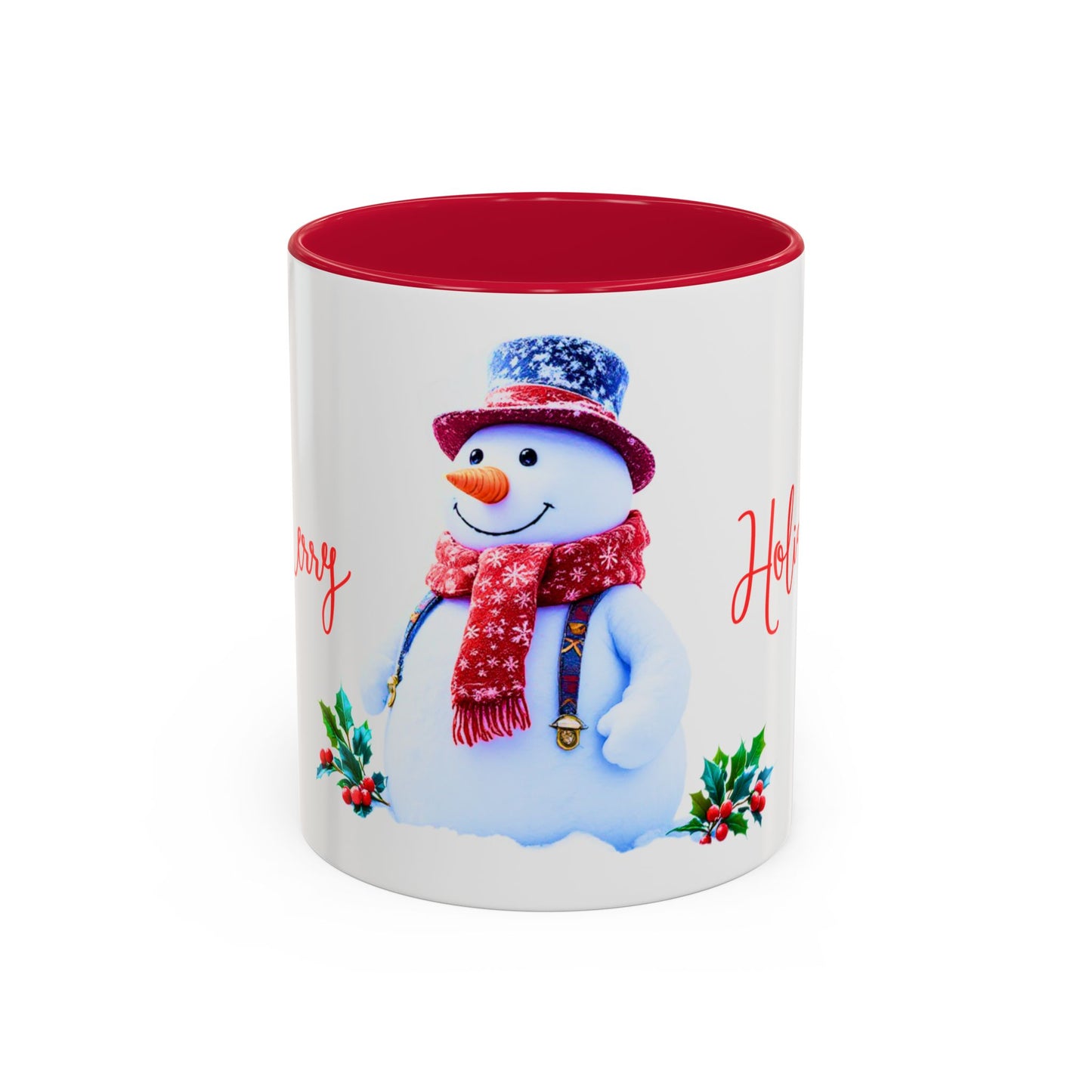 Merry Holidays Snowman Mug (v2)
