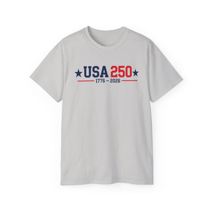 USA 250 1776–2026 Patriotic Anniversary T-Shirt