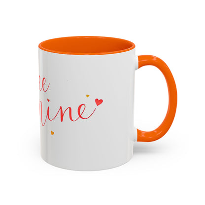 Bee Mine - Floral Accent Ceramic Mug (11oz, 15oz)
