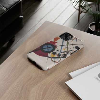 Tough Phone Case for iPhone, Samsung and Google Pixel - Kandinsky, Violett (1923)