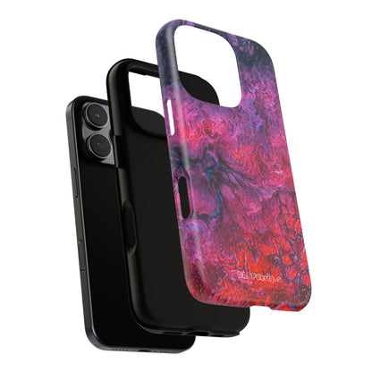 Tough Phone Cases for iPhone, Samsung and Google Pixel - DABPdesigns Acrylic Abstract Design (v1)