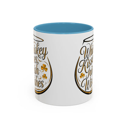 Whiskey Kisses, Irish Wishes – St. Patrick’s Day Mug (11oz, 15oz)