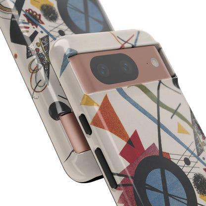 Tough Phone Case for iPhone, Samsung and Google Pixel - Kandinsky, Violett (1923)