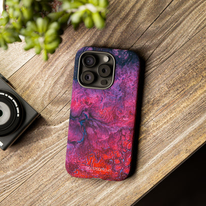 Tough Phone Cases for iPhone, Samsung and Google Pixel - DABPdesigns Acrylic Abstract Design (v1)