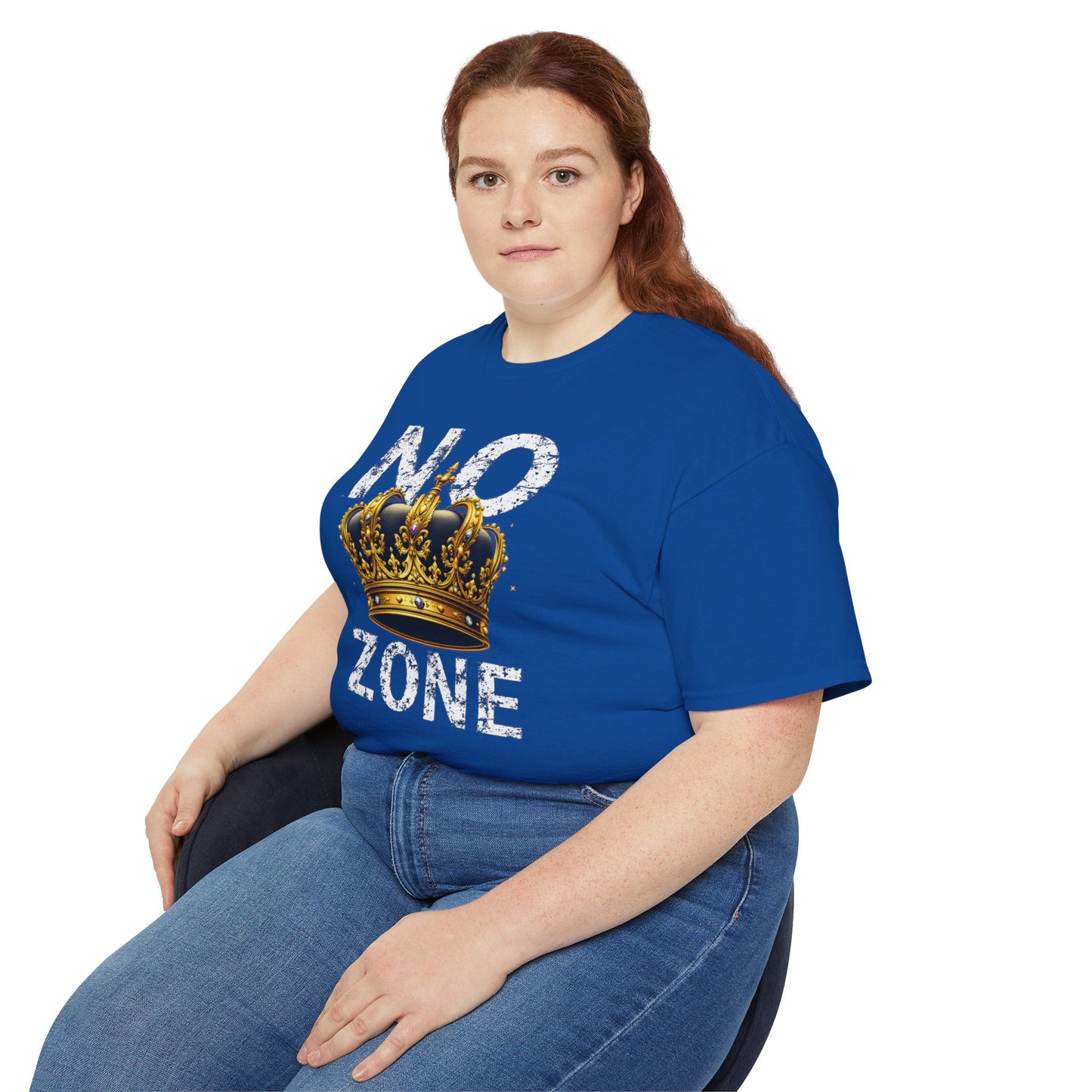 NO KINGS ZONE Graphic Tee | Streetwear T-Shirt with Royal Crown Design
