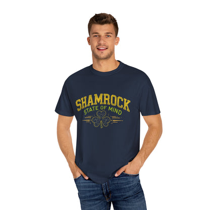 Comfort Colors 1717 Unisex Garment-Dyed T-shirt - Shamrock State of Mind St. Patrick’s Day Design
