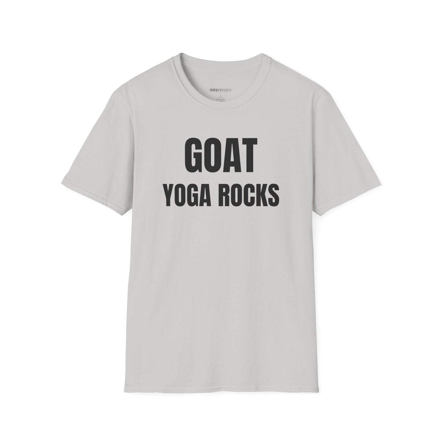 GOAT YOGA ROCKS Unisex Graphic Tee