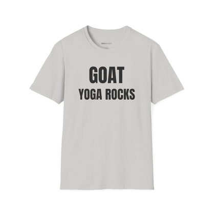 GOAT YOGA ROCKS Unisex Graphic Tee