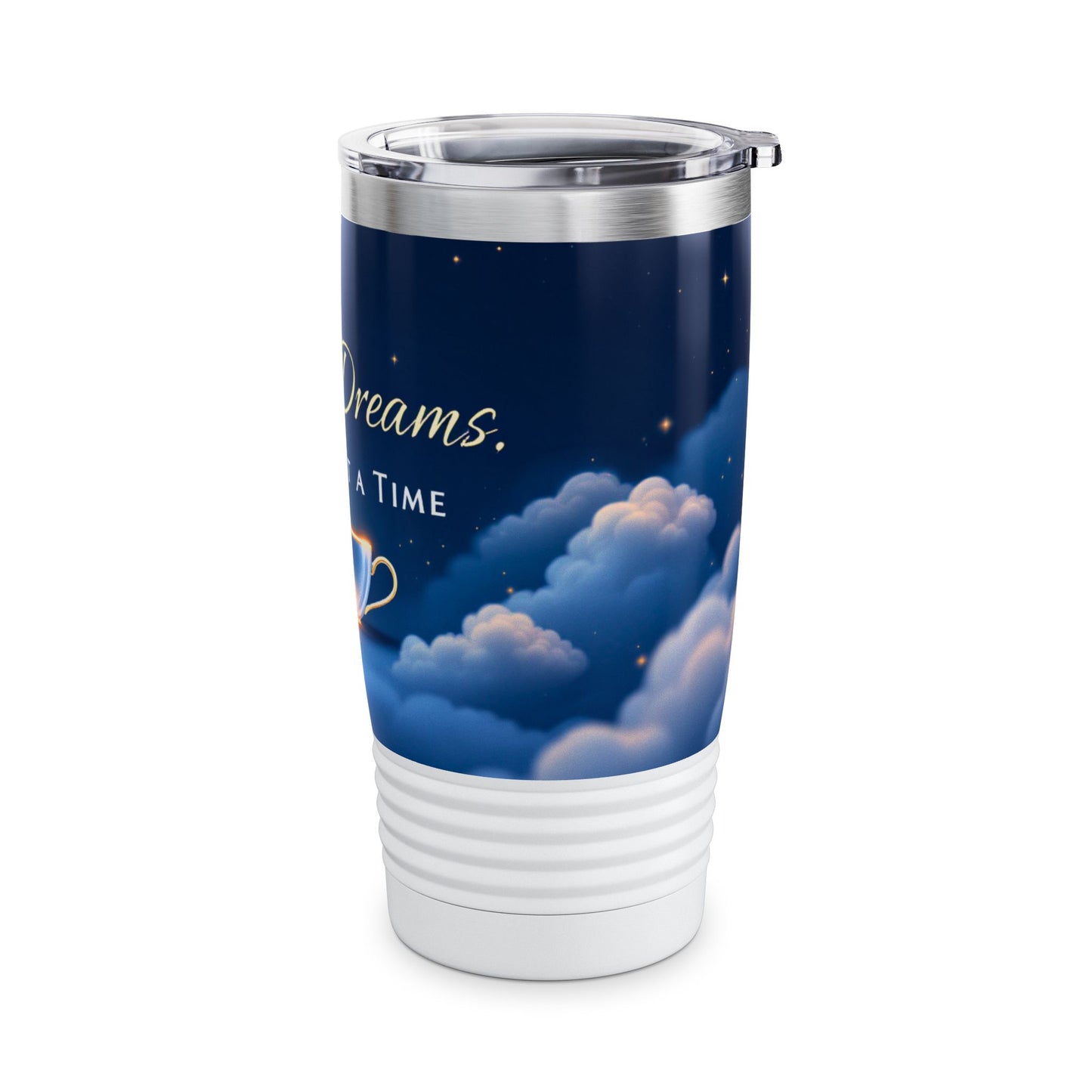 Fueling Dreams - One Sip at a Time - Ringneck Tumbler, 20oz