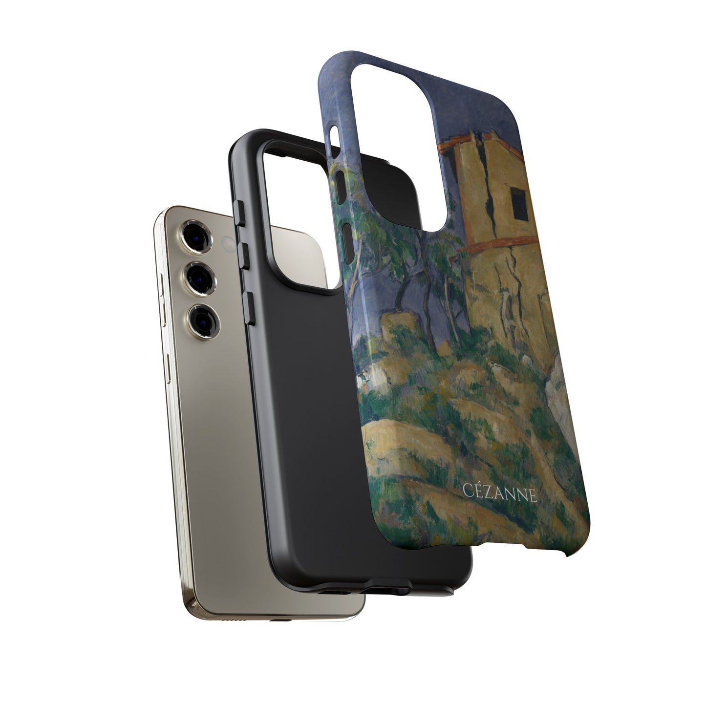 Tough Phone Case for iPhone, Samsung and Google Pixel - Cézanne, House with the Cracked Walls (1892-94)