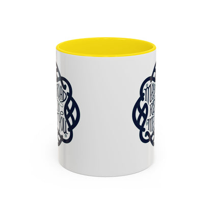 May the Road Rise to Meet You - Celtic Knot Design Mug (11oz, 15oz)