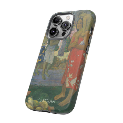 Tough Phone Case for iPhone, Samsung and Google Pixel - Gauguin, Ia Orana Maria (Hail Mary) (1891)