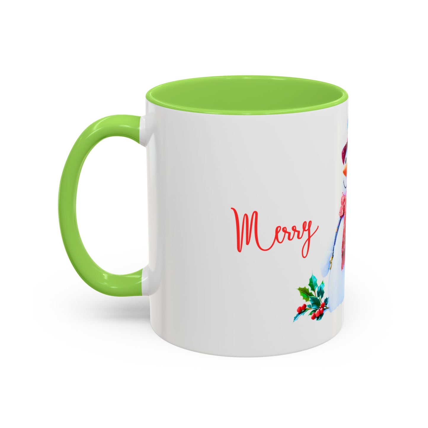 Merry Holidays Snowman Mug (v2)