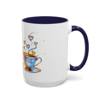 Sipping Love Potion No. 9 - Elegant Valentine Mug (11oz, 15oz)