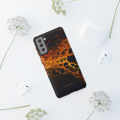 Tough Phone Case for iPhone, Samsung and Google Pixel - DABPdesigns Acrylic Abstract Design (v2)