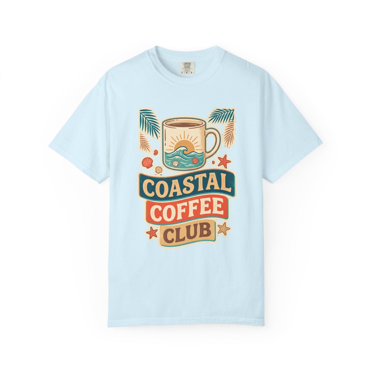 Coastal Coffee Club Retro Graphic Tee