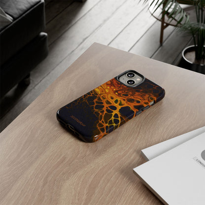 Tough Phone Case for iPhone, Samsung and Google Pixel - DABPdesigns Acrylic Abstract Design (v2)