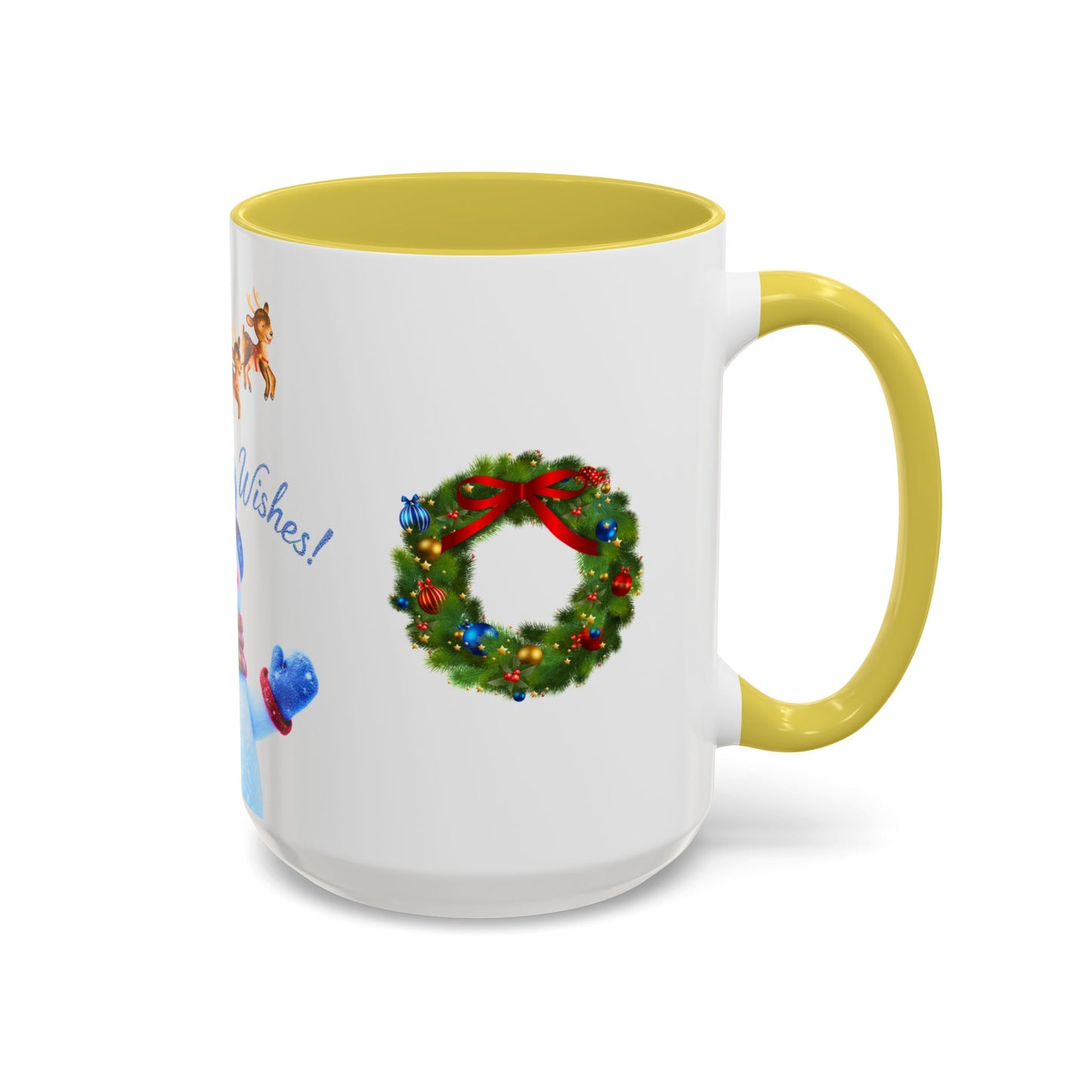 Merry Wishes Snowman Mug
