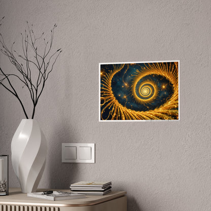 Jazz-Inspired Glossy Poster Art | Seven Steps