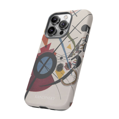 Tough Phone Case for iPhone, Samsung and Google Pixel - Kandinsky, Violett (1923)