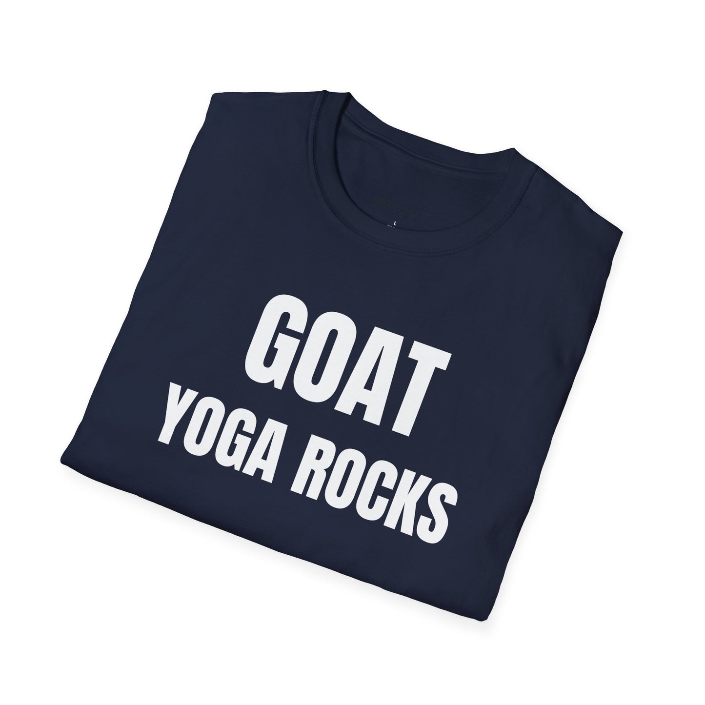 GOAT YOGA ROCKS Unisex Graphic Tee