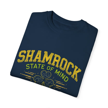 Comfort Colors 1717 Unisex Garment-Dyed T-shirt - Shamrock State of Mind St. Patrick’s Day Design