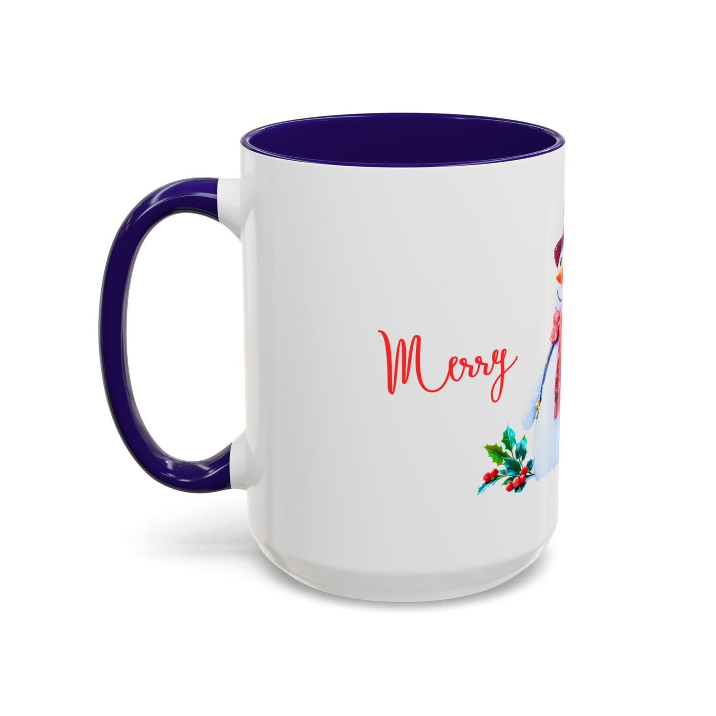 Merry Holidays Snowman Mug (v2)