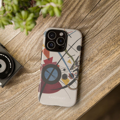 Tough Phone Case for iPhone, Samsung and Google Pixel - Kandinsky, Violett (1923)