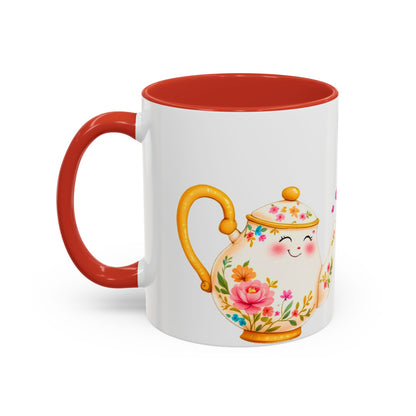 You're My Perfect Blend - Floral Accent Ceramic Mug (11oz, 15oz)