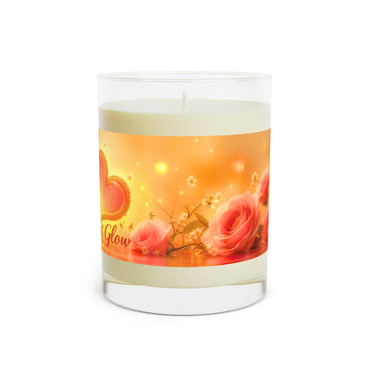 Seventh Avenue Premium Scented Candle – Sweetheart Glow - 3 Luxurious Aromatherapy Scents, 65-Hour Burn Time