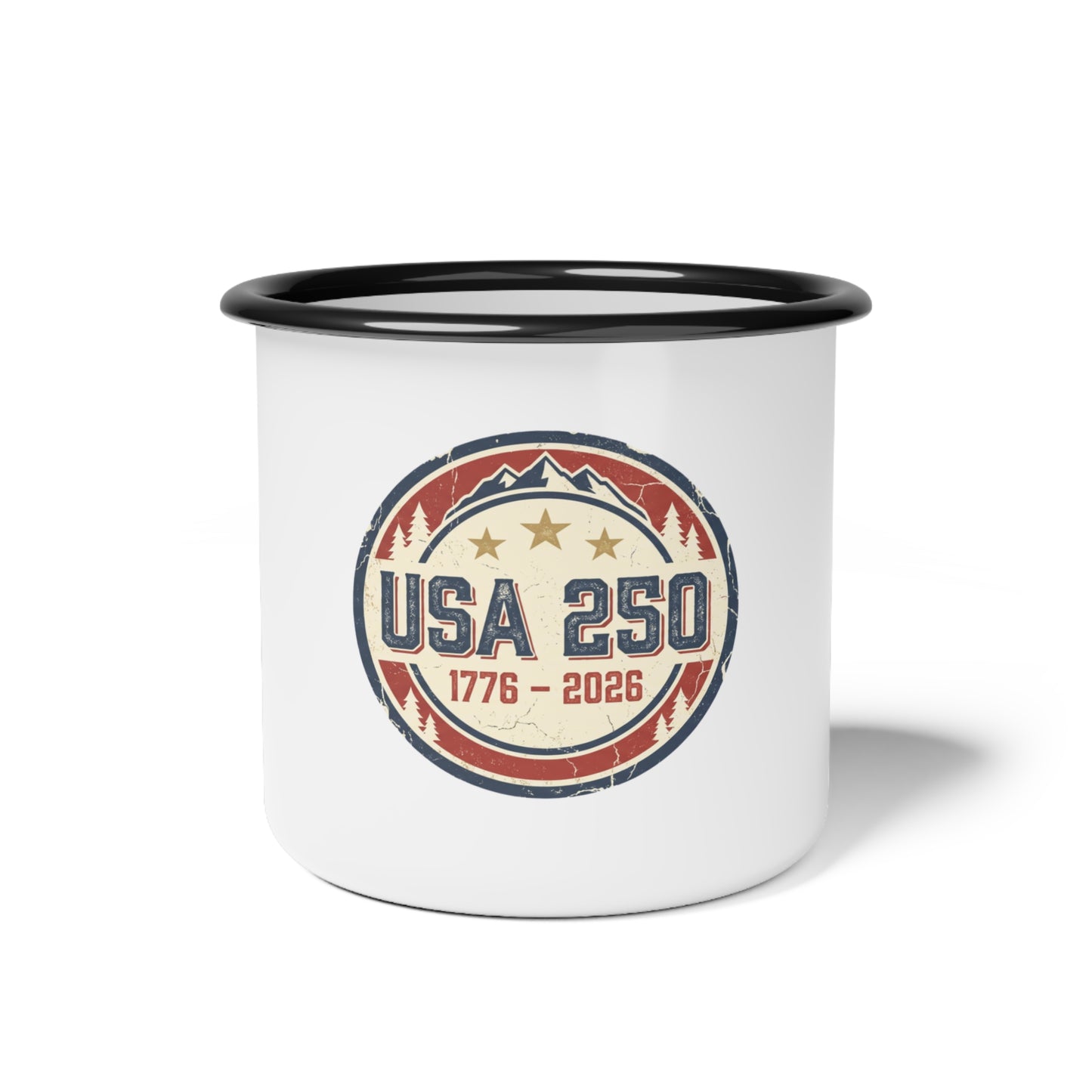 USA250 1776–2026 Vintage Camp Mug