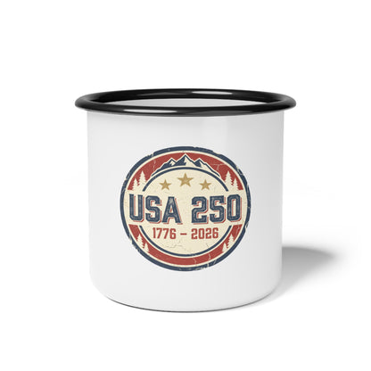 USA250 1776–2026 Vintage Camp Mug