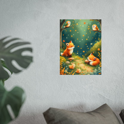 Autumn Forest Friends - Cozy Woodland Animals