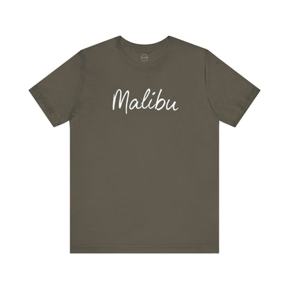 Bella+Canvas · 3001 Unisex Jersey Short Sleeve Tee - Malibu Coastal Vibes (v2)