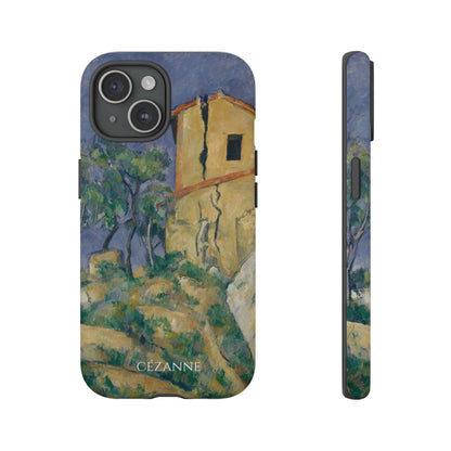 Tough Phone Case for iPhone, Samsung and Google Pixel - Cézanne, House with the Cracked Walls (1892-94)