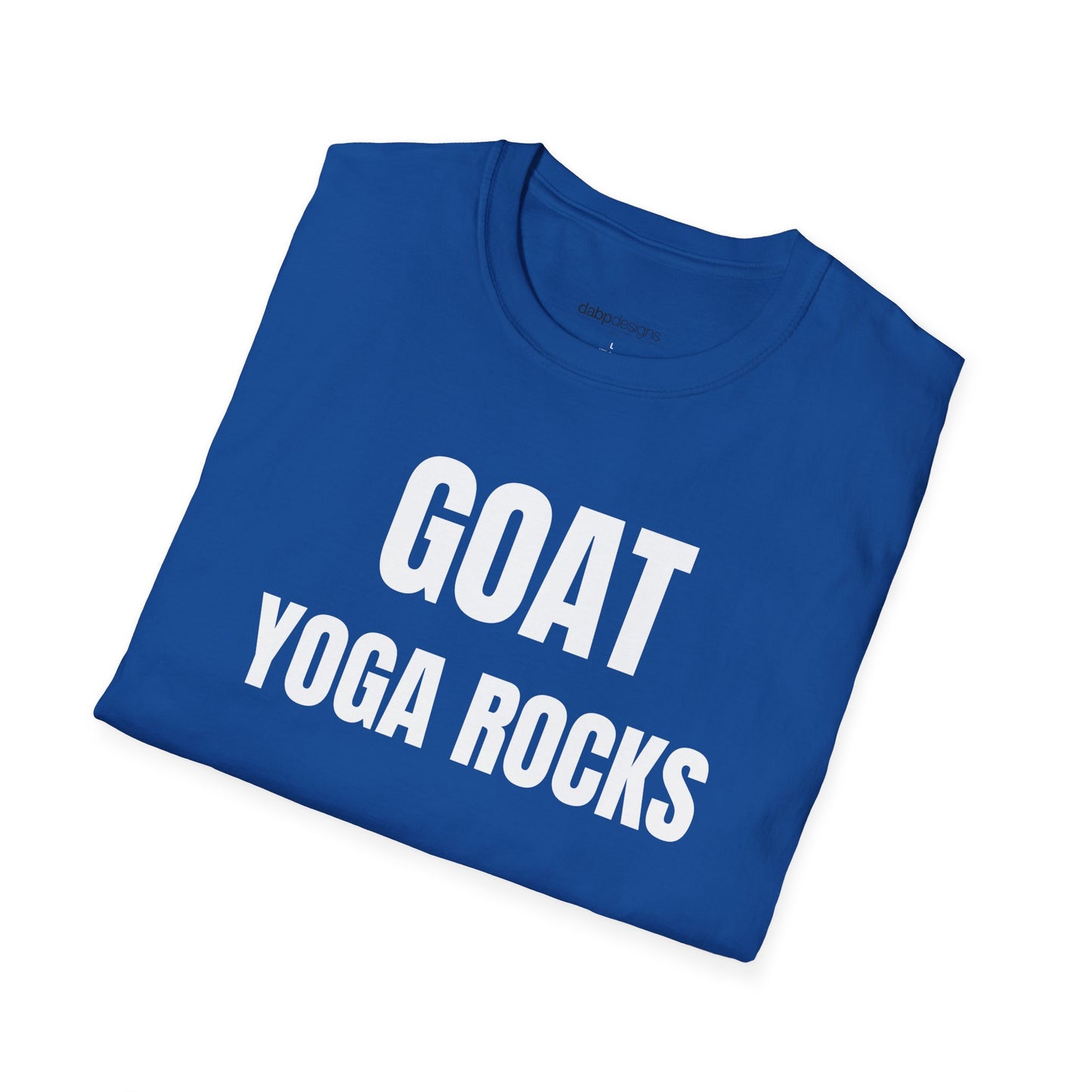 GOAT YOGA ROCKS Unisex Graphic Tee