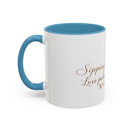 Sipping Love Potion No. 9 - Elegant Valentine Mug (11oz, 15oz)