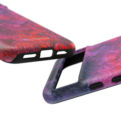 Tough Phone Cases for iPhone, Samsung and Google Pixel - DABPdesigns Acrylic Abstract Design (v1)